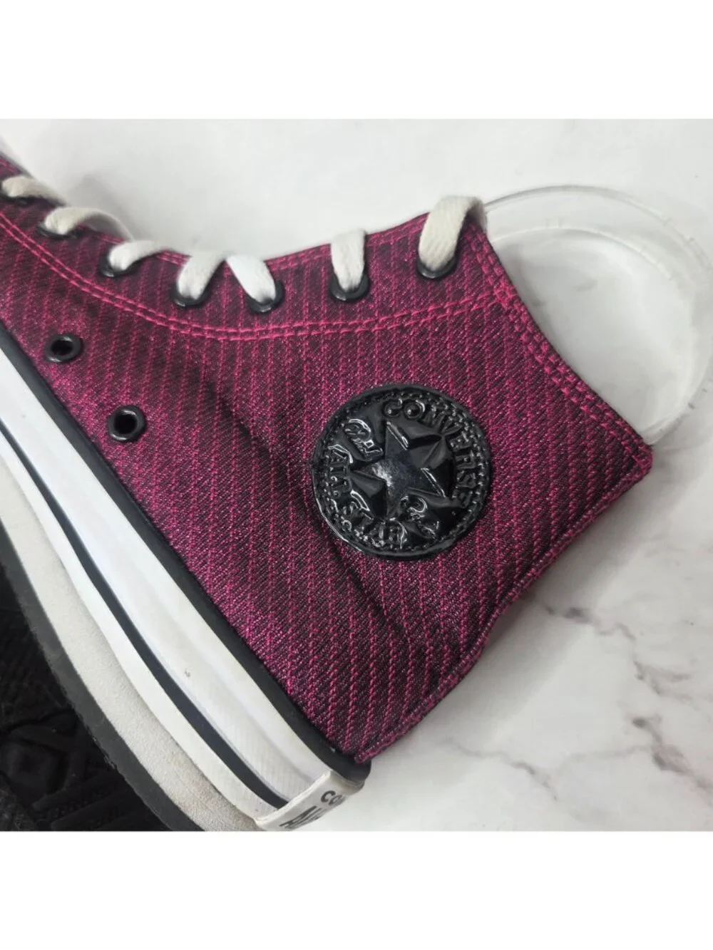 Converse Chuck Taylor All Star Lift Sparkle Platform High Top Sneakers Shoes 3